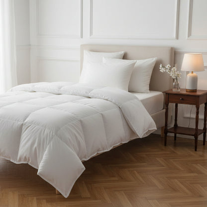 Couette 1 personne lit avec table de chevet