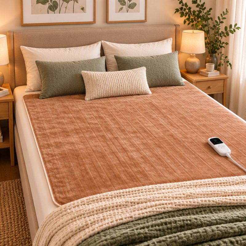 Couverture chauffante flanelle 120 x 180 cm