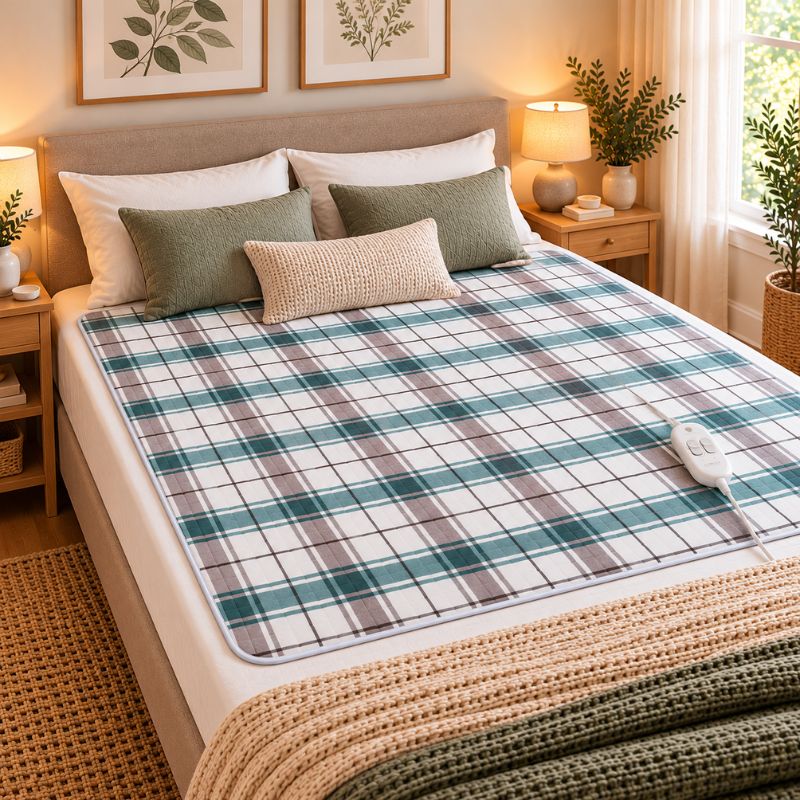 Couverture électrique pour lit zone double 150 x 180 cm