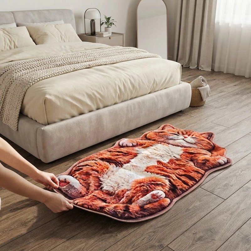 descente-de-lit-tapis-chat-mains-sur-tapis