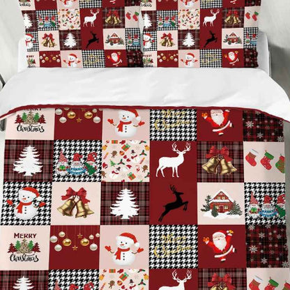 Drap de lit de Noël vue agrandie