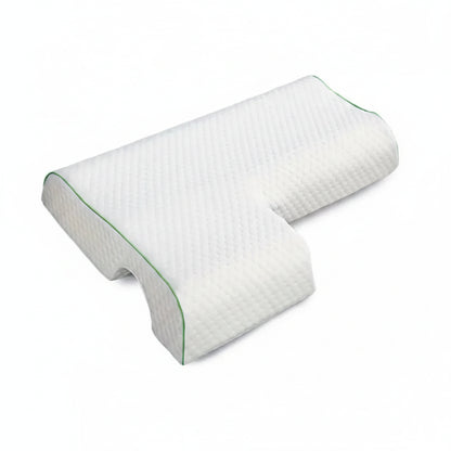 Oreiller cervical ergonomique bras droit dormir côté