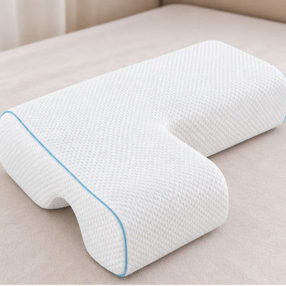Oreiller cervical ergonomique bras droit
