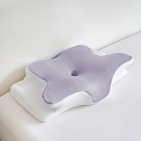 Oreiller ergonomique cervical violet