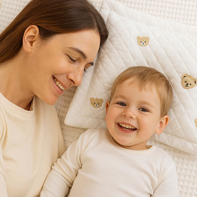 Oreiller pour bébé moment maman et bébé