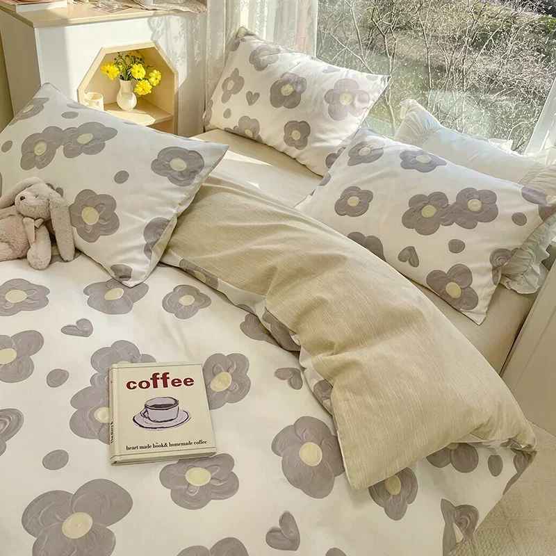 Parure de lit 200x200 | Coton Lavé Soyeux