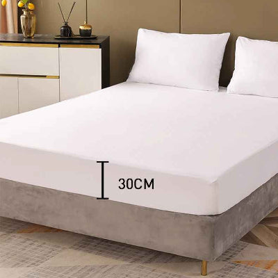 Protège matelas blanc imperméable 30 cm