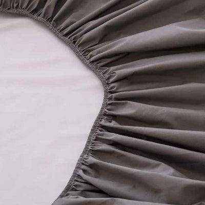 Protège matelas gris foncé élastique 360