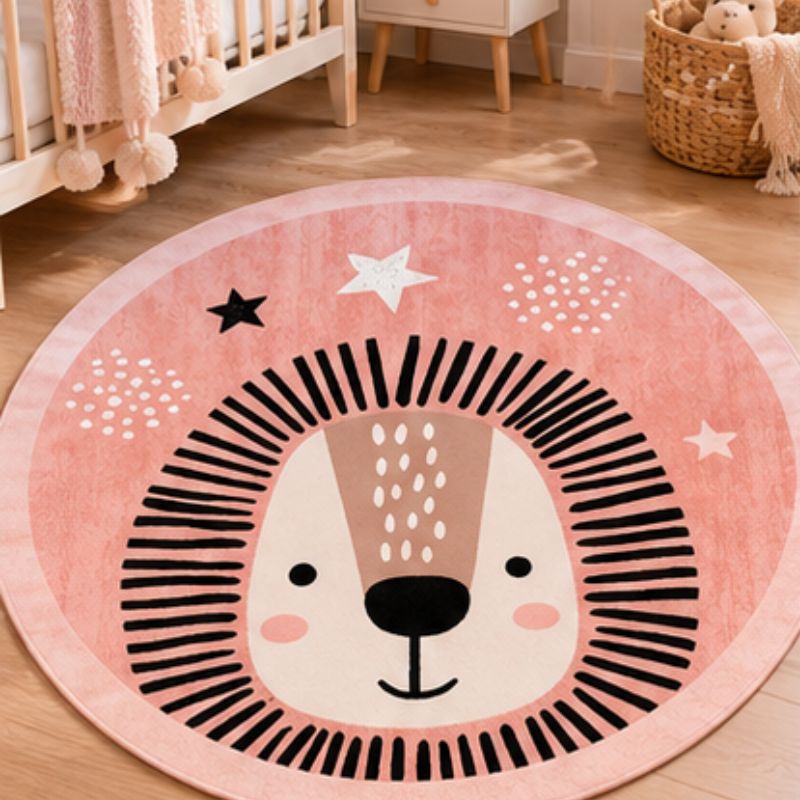 Tapis chambre bébé hérisson joyeux